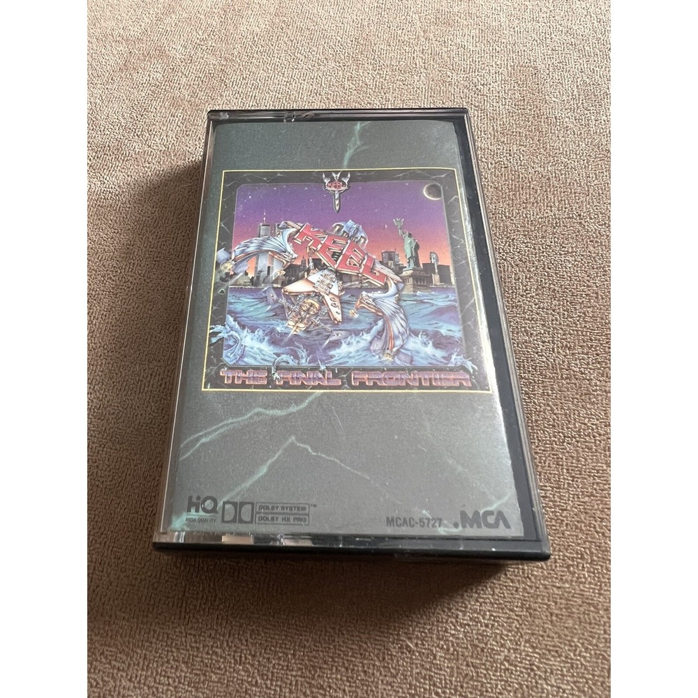 Keel The Final Frontier Cassette 1986 PRODUCED BY GENE SIMMONS! RARE